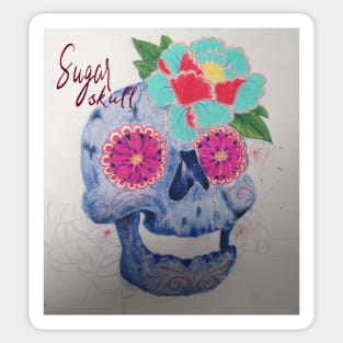 sugar skull Sticker